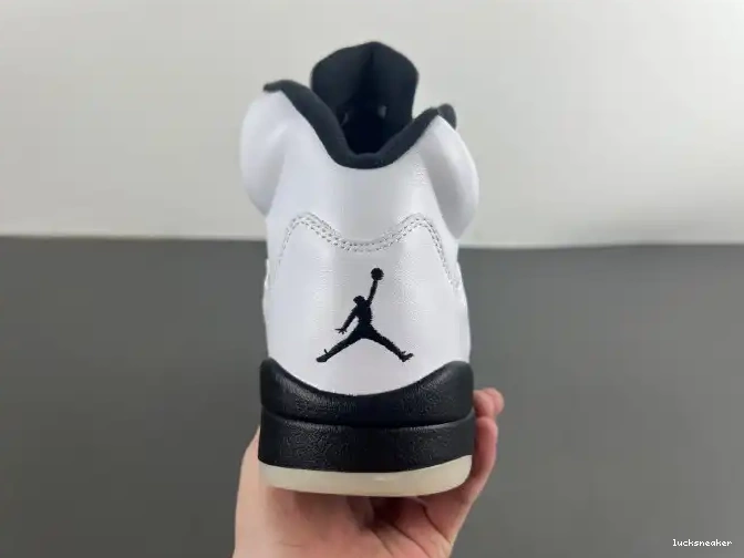 Cheap LUCY RETRO DD0587-110 AIR 5 JORDAN BLACK' 'WHITE 0530